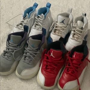 4 pairs of Jordan shoes-size 9C